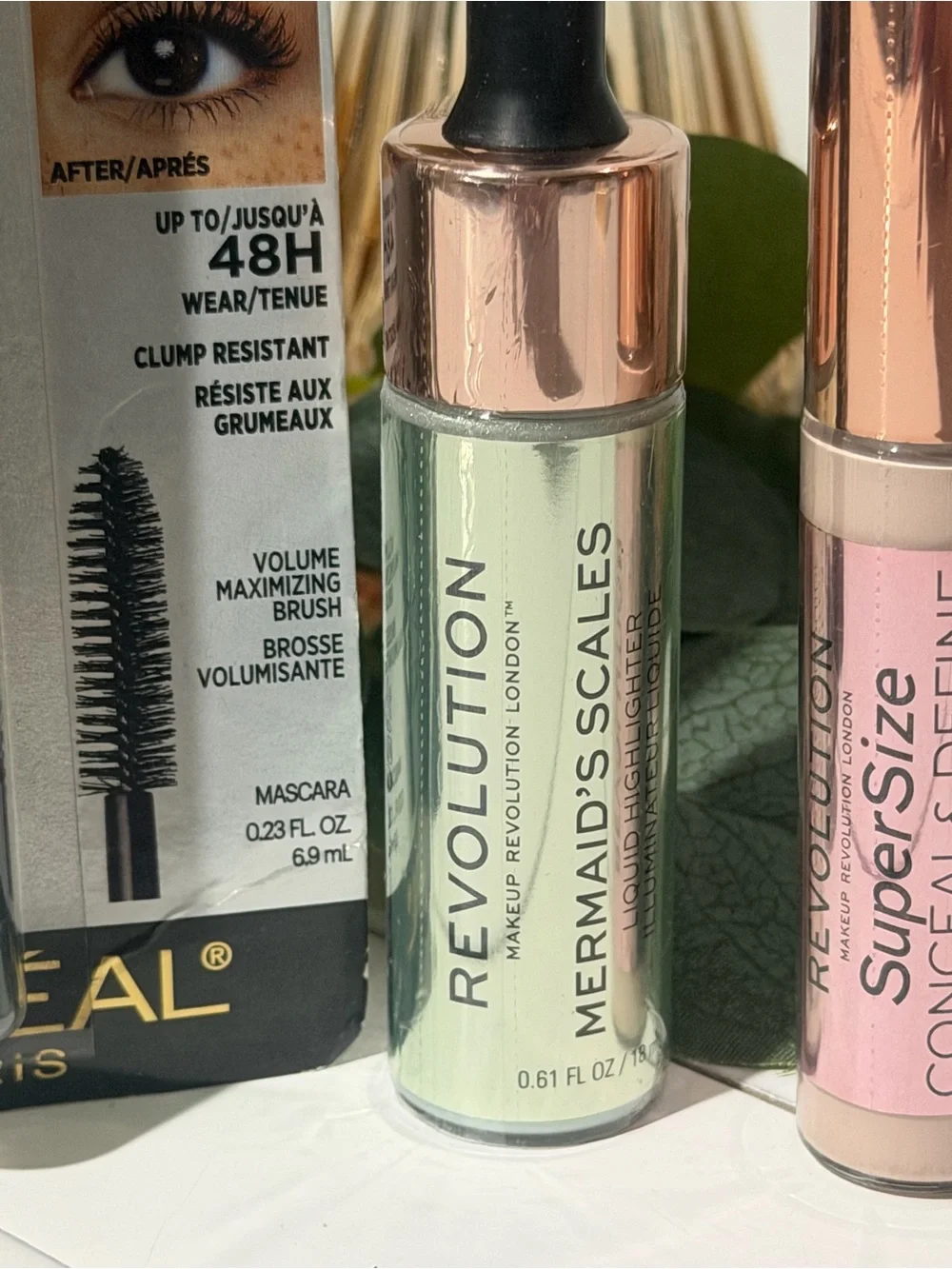 Loreal Mascara, Revolution Concealer and Highlighter - ALL NEW!